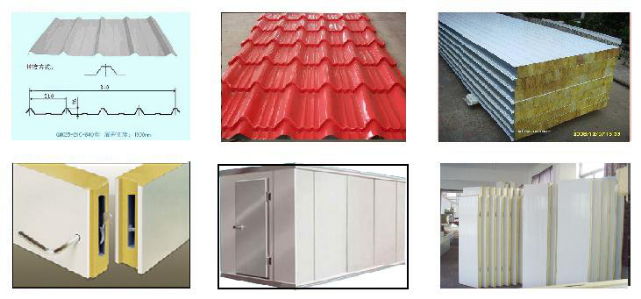 彩鋼聚氨酯保溫板